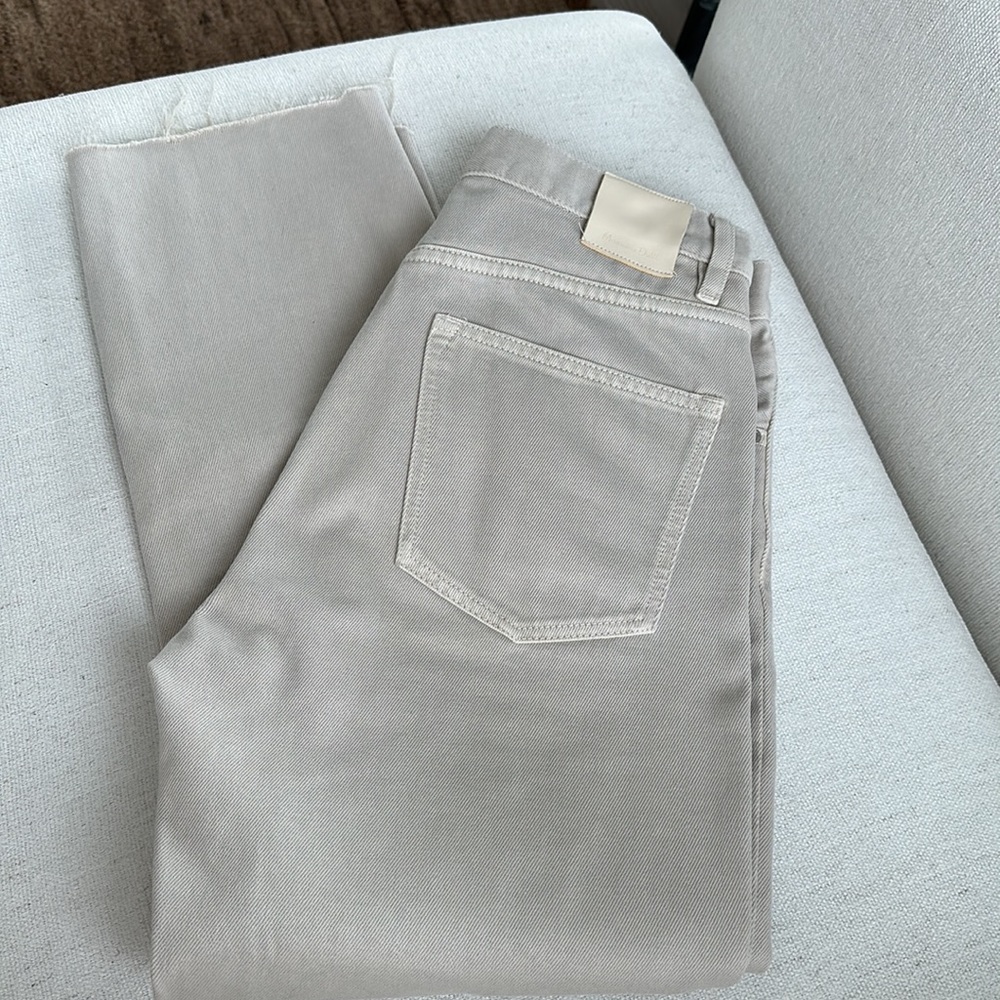 Massino Dutti beige jeans